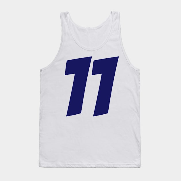 Sergio Perez 11 - Driver Number Tank Top by GreazyL